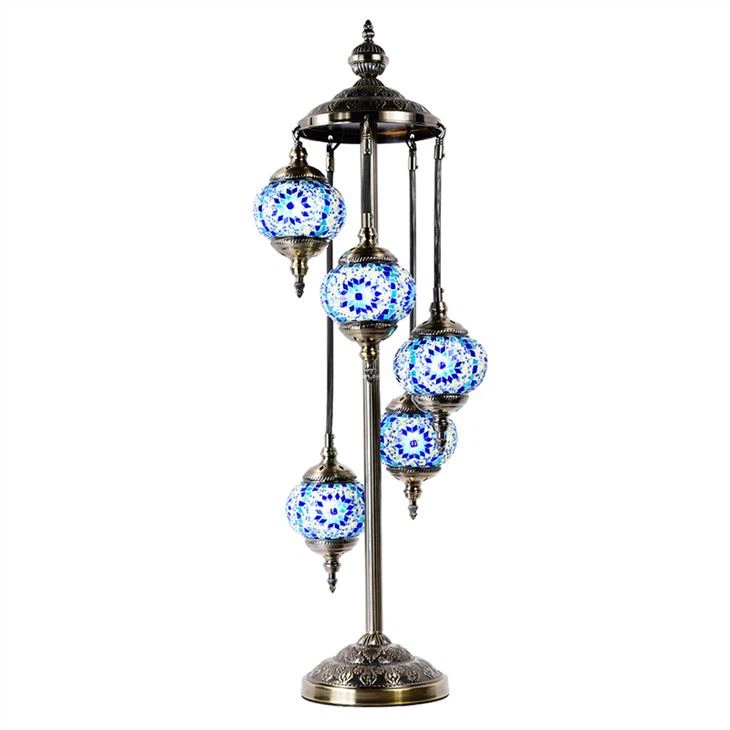 Mosaic Floor Lamp 5 Lights