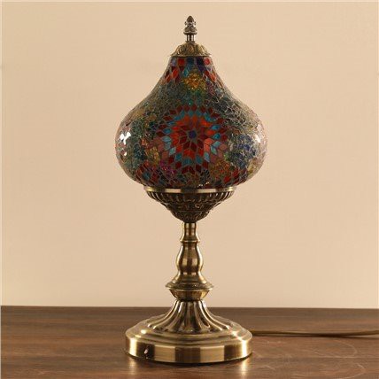 Tukish Szklana lampa biurkowa